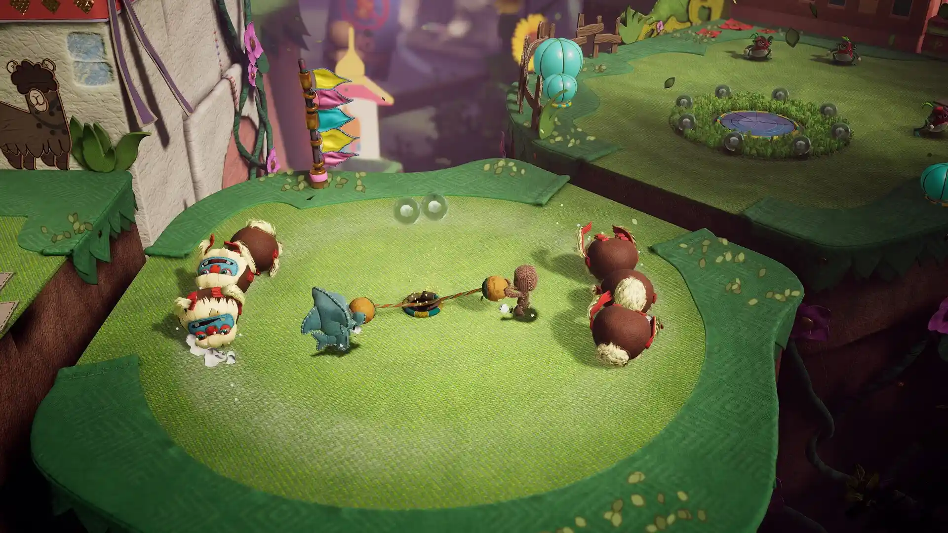 Sackboy A Big Adventure in local multiplayer