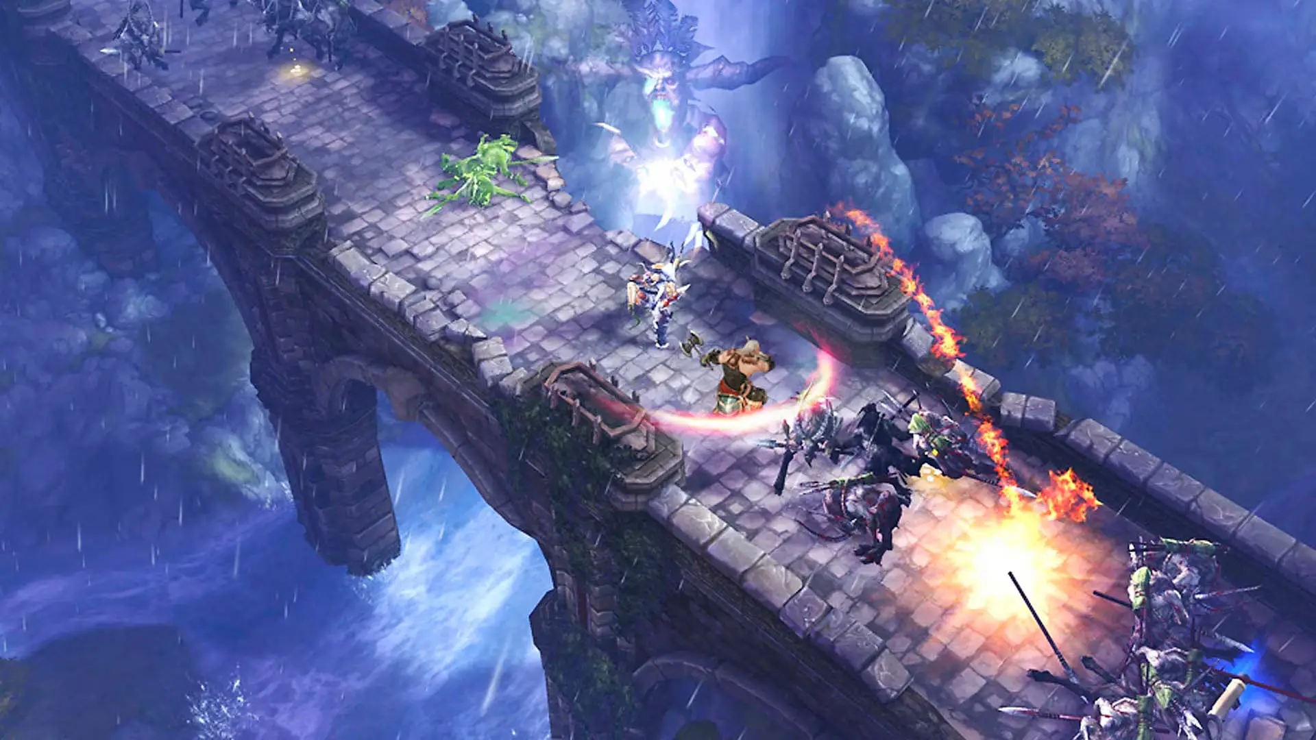 Diablo III local co-op in the living room