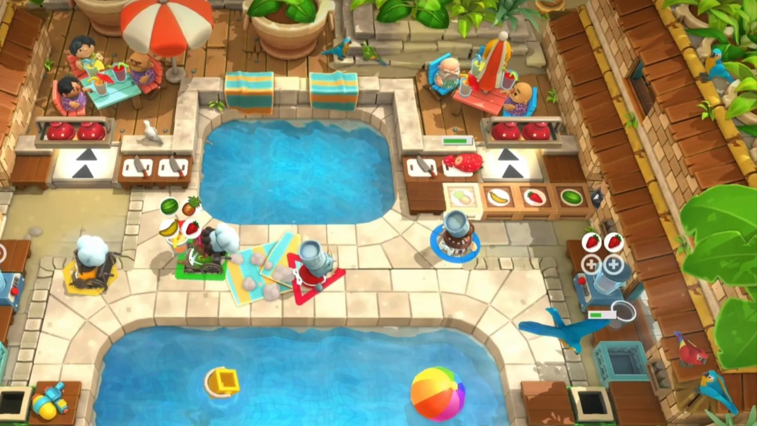 Overcooked All You Can Eat in shared-screen local co-op